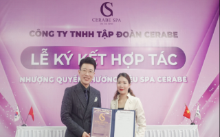 Lễ kí kết hợp tác toàn diện giữa Chuỗi nhượng quyền thương hiệu Spa Cerabe và Chủ Spa Hoàng Thị Lưu