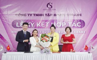 Ký kết nhượng quyền Spa Cerabe với CEO Nguyễn Thị Hằng