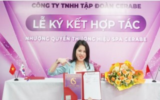 Lễ ký kết hợp tác giữa Chuỗi nhượng quyền thương hiệu Spa Cerabe và Đại lý Nguyễn Thị Thuỳ Linh