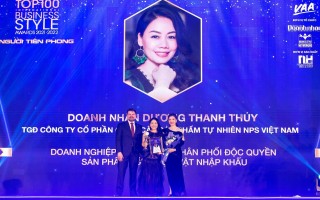 Tổng Giám đốc NPS Vietnam được vinh danh Top 100 Phong Cách Doanh Nhân - Người Tiên Phong 2021-2022