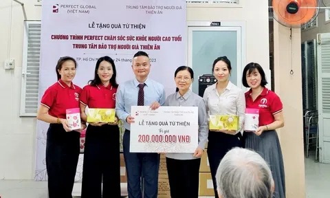 Perfect Global (Việt Nam) góp sức chung tay chăm sóc sức khỏe người cao tuổi